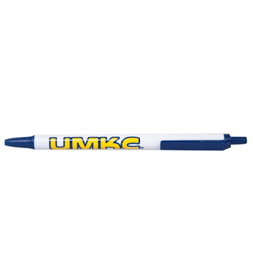 UMKC White Ballpoint Pen