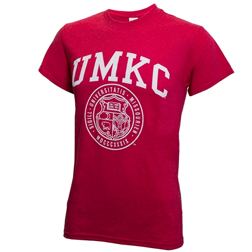 UMKC Offical Seal Red T-Shirt