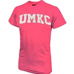 UMKC Roos Coral Crew Neck T-Shirt