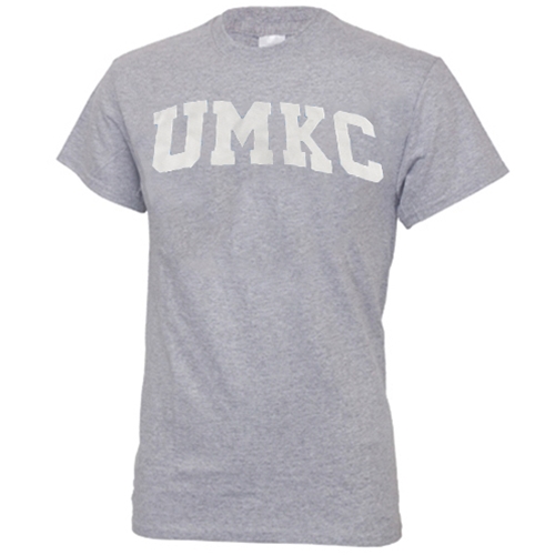 UMKC Roos Grey Crew Neck T-Shirt