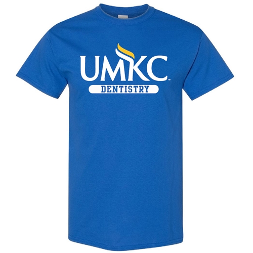 UMKC Dentistry Royal Blue Crew Neck T-Shirt