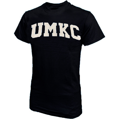 UMKC Roos Black Crew Neck T-Shirt