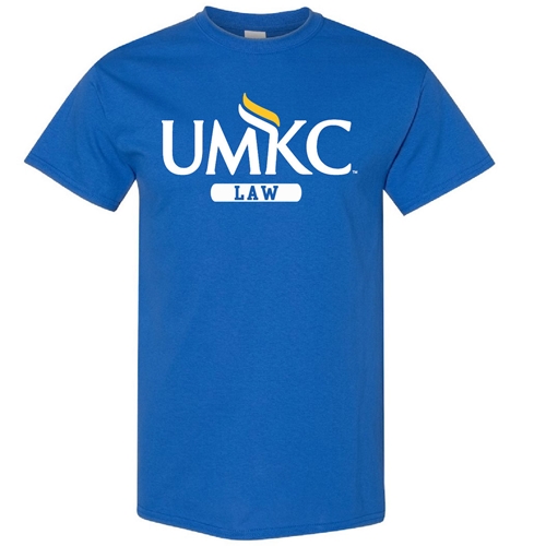 UMKC Law Royal Blue Crew Neck T-Shirt