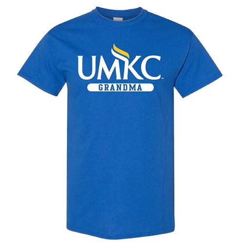 UMKC Grandparent Royal Blue Crew Neck T-Shirt