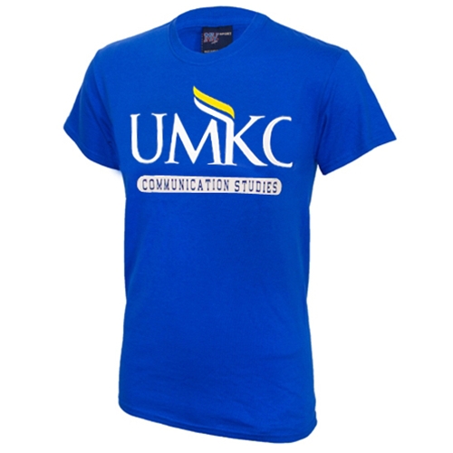 UMKC Communication Studies Royal Blue Crew Neck T-Shirt
