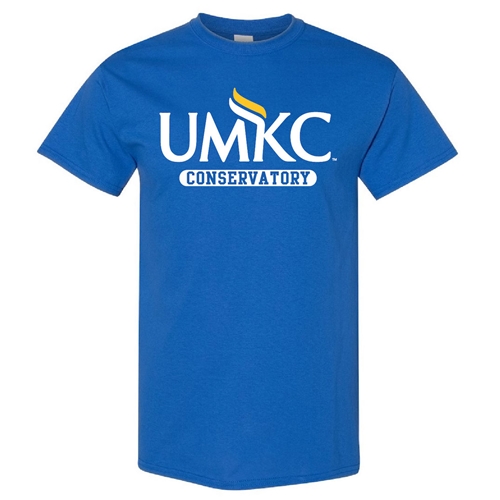 UMKC Conservatory Royal Blue Crew Neck T-Shirt
