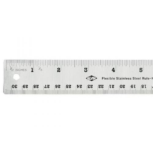 STAINLESS STEEL RULER, 24 INCH / 60 CM – Fairbow