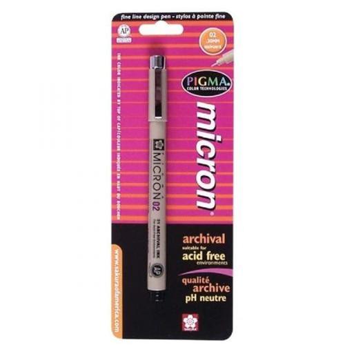 Pigma Micron Black Fine Line Design Pen .30mm