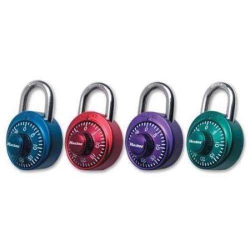 Master Lock Assorted Colors Numeric Combination Locks