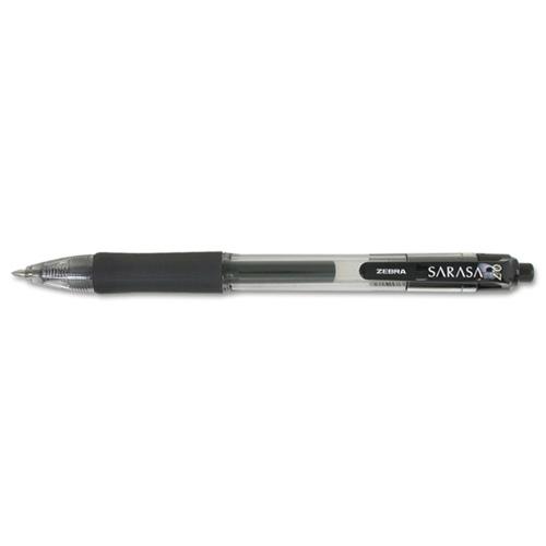 Zebra Sarasa Black Retractable Gel Pen
