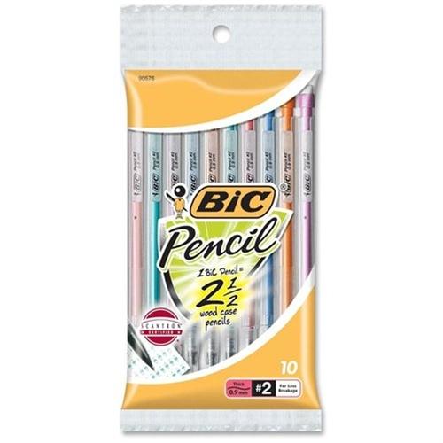 Bic Assorted 0.9mm Mechanical Pencil Set of 10