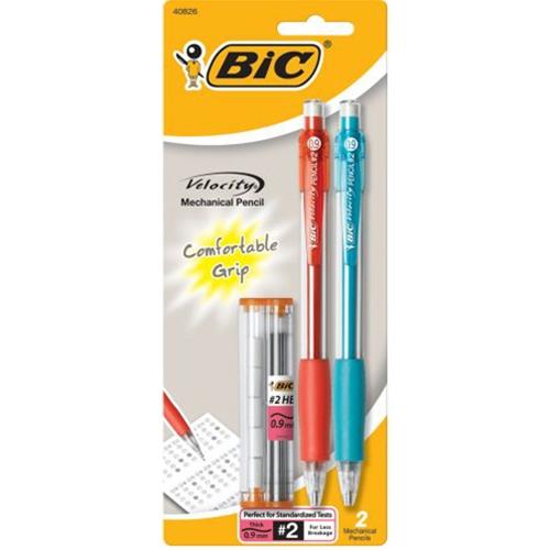 Bic Velocity Mechanical Pencil Set of 2