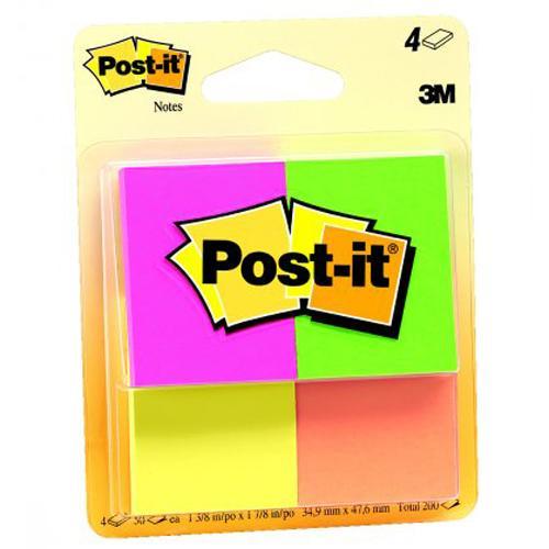 Post-it Fluorescent Notes