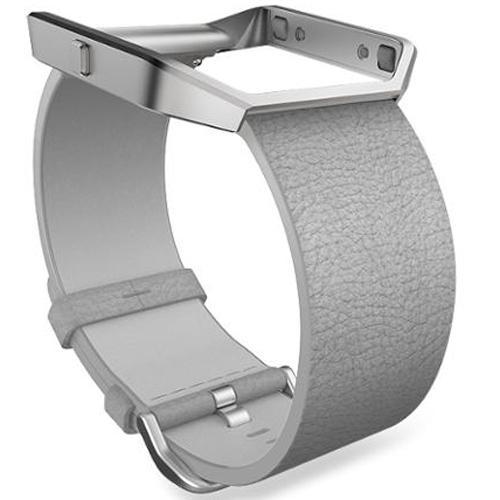 Fitbit Blaze Mist Grey Leather Small Accessory Band