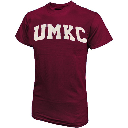 UMKC Roos Maroon Crew Neck T-Shirt