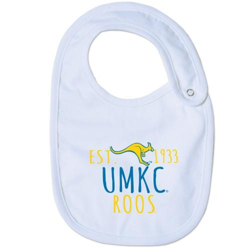 UMKC Roos Infant White Bib
