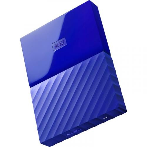 WD 1TB My Passport Blue USB 3.0 Secure Portable Hard Drive