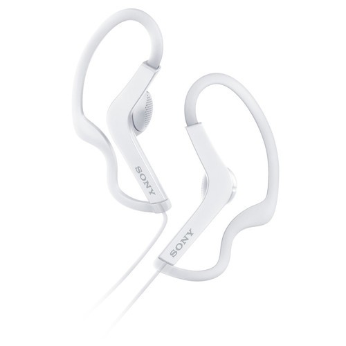 Sony AS210AP Sport White In-Ear Headphones with Built-In Microphone