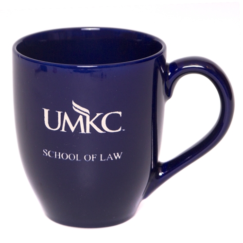 UMKC School of Law Blue Ceramic Mug