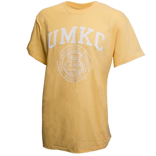 UMKC Offical Seal Yellow T-Shirt