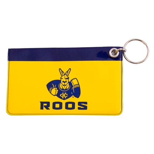 UMKC Roos Navy Blue and Yellow Folded ID Holder