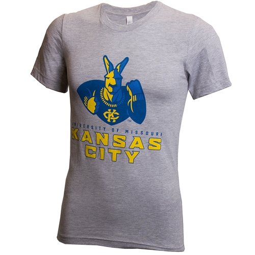 Univeristy of Missouri Kansas City Roos Grey T-Shirt