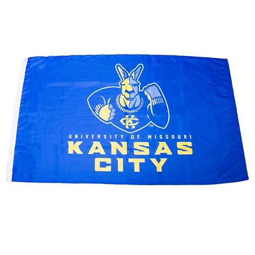 University of Missouri Kansas City Roos Blue Horizontal Double Sided Banner