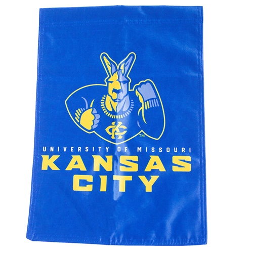 Univeristy of Missouri Kansas City Roos Blue Garden Flag