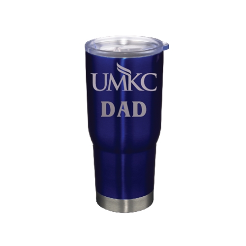 UMKC Dad Blue Tumbler