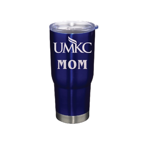 UMKC Mom Blue Tumbler