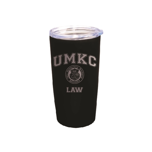 UMKC Law Seal Black  Vacuum Insulated Tumbler
