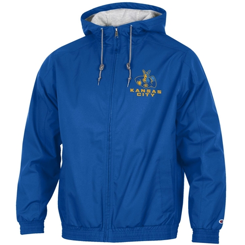 UMKCKansas City Roos Athletic Logo Blue Full Zip Jacket