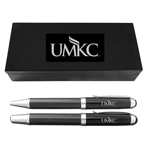 UMKC Carbon Fiber Pen Set
