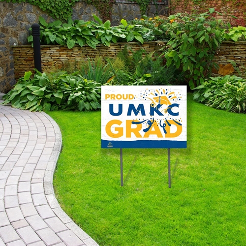UMKC Proud UMKC Grad Lawn Sign