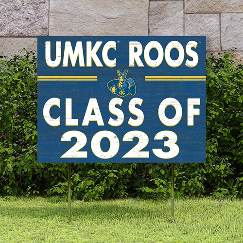 UMKC Class of 2021 Roos Lawn Sign
