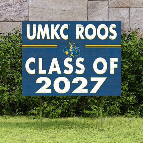 UMKC Class of 2025 Roos Lawn Sign