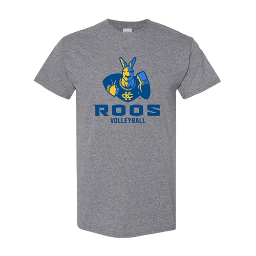 UMKC Roos Volleyball Full Chest Tee
