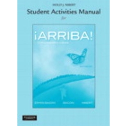 ARRIBA! -STUDENT ACTIVITIES MANUAL