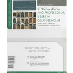 VIDEO ETEXT FOR ETHICAL, LEGAL & PROF ISSUES ETEXT CODE