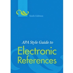 STYLE GUIDE TO ELECTRONIC REFERENCES