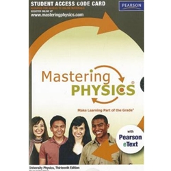 MASTERING PHYSICS W/ ETEXT FOR STANDALONE ACCESS CARD FOR UNIVERSITY PHYSICS