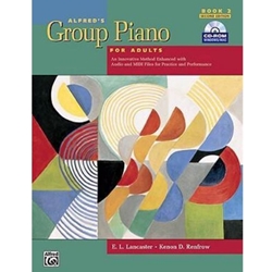 NR ALFRED'S GROUP PIANO FOR ADULTS-BK 2 W/CD