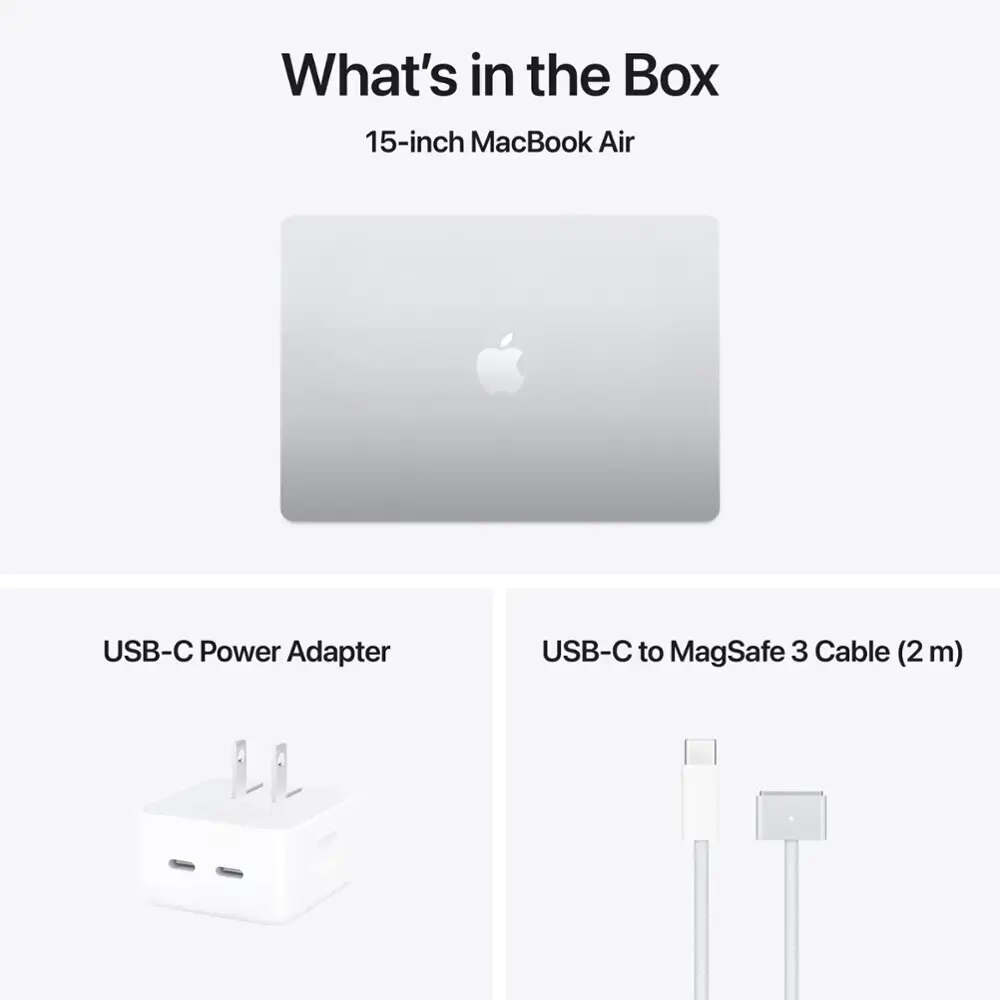 Apple MacBook Air シルバー 本体　超美品　Ｍ4 16GBメモリ Apple MacBook Air 13.6インチ Liquid Retinaディスプレイ Early 2025